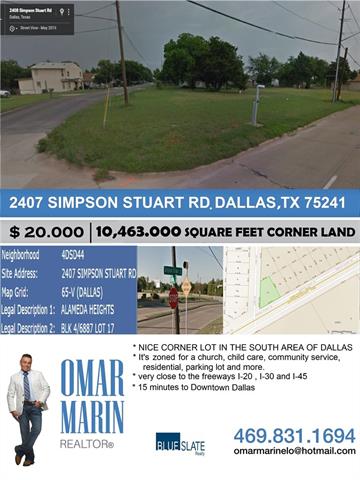 2407 Simpson Stuart Road, Dallas, TX 75241