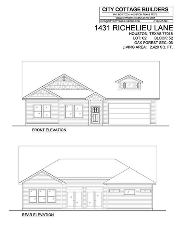 1431 Richelieu Lane, Houston, TX 77018