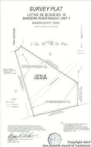 LOT 28 Western St., Bandera, TX 78003