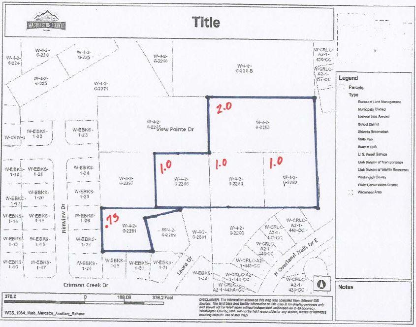 N Burke Springs RD, Washington, UT 84780