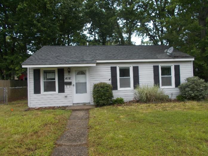 416 Cedar DriveHampton, VA, 23669Hampton City County