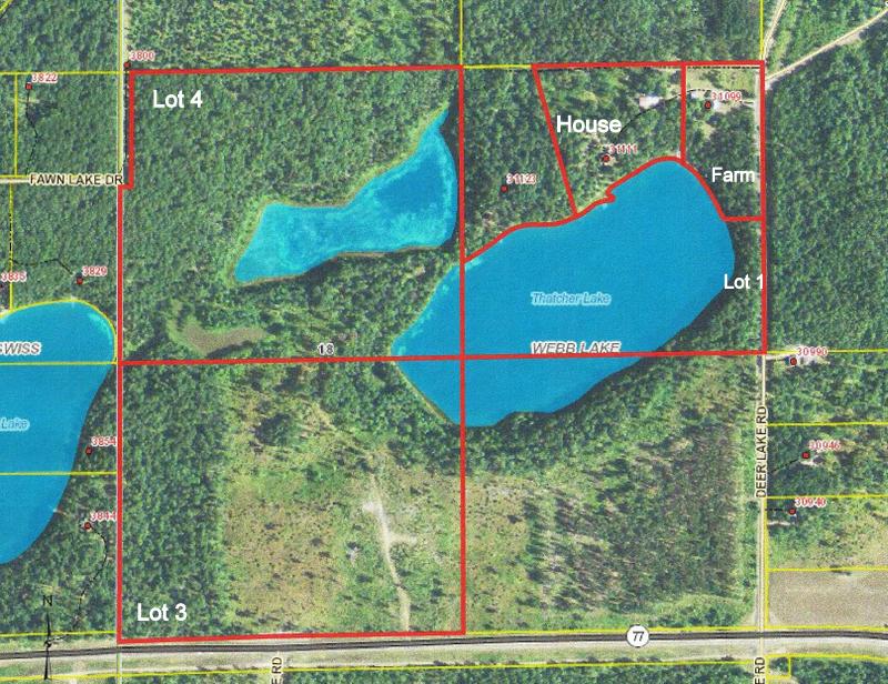 31099/31111 Deer Lake Rd, Danbury, WI 54830
