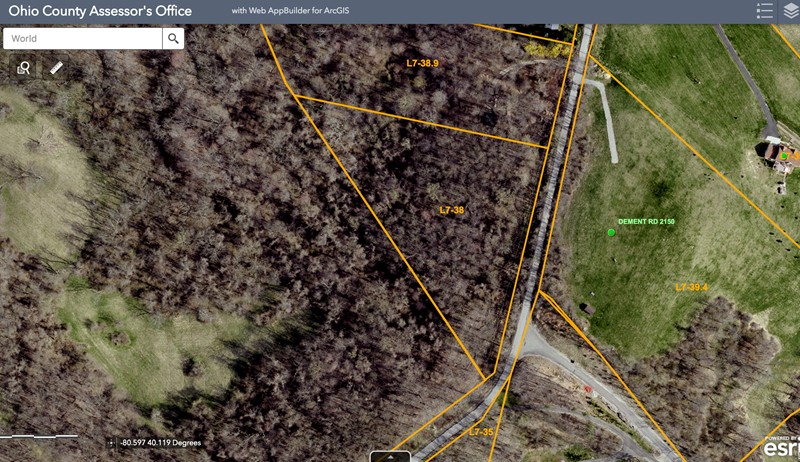 Dement Cemetery Road, Triadelphia, WV 26059